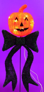 Pumpkin Bow stake light